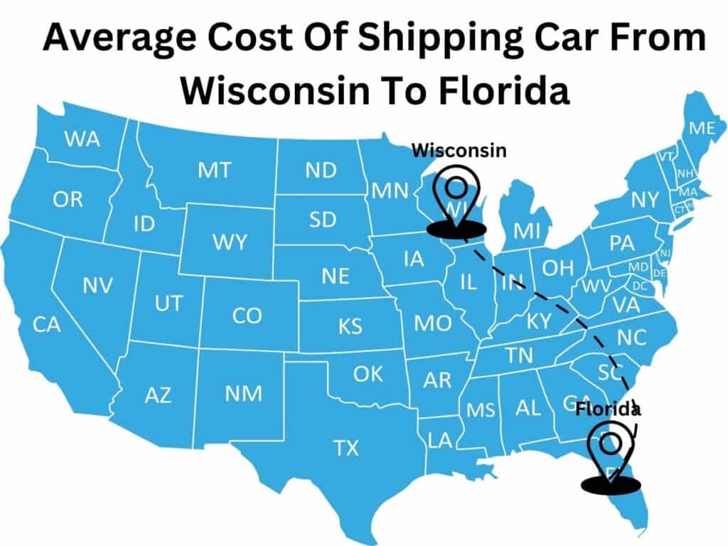 Average Cost Of Shipping Car From Wisconsin To Florida