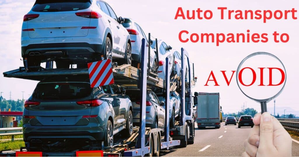 auto transport companies to avoid